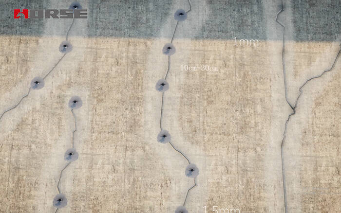 Embedded grouting nozzle Embedded grouting nozzle