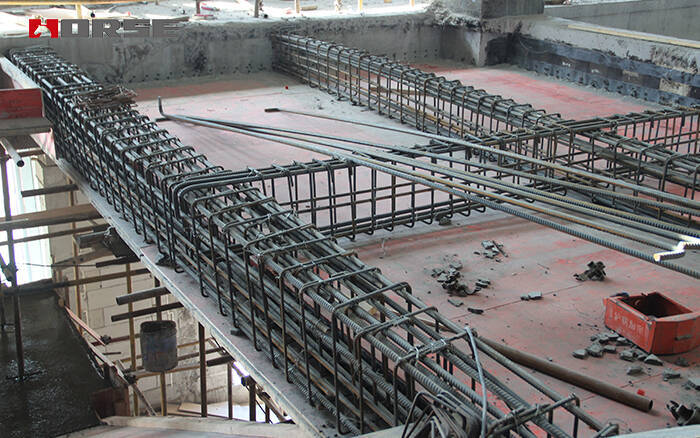 New beams and columns---Rebar planting project New beams and columns---Rebar planting project