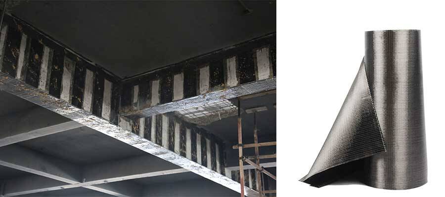 CFRP wrap for beams CFRP wrap for beams