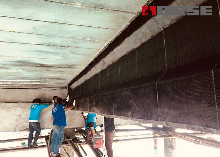 Repair and Strengthening of Old Jetty With HM-30 Carbon Fiber Repair and Strengthening of Old Jetty With HM-30 Carbon Fiber