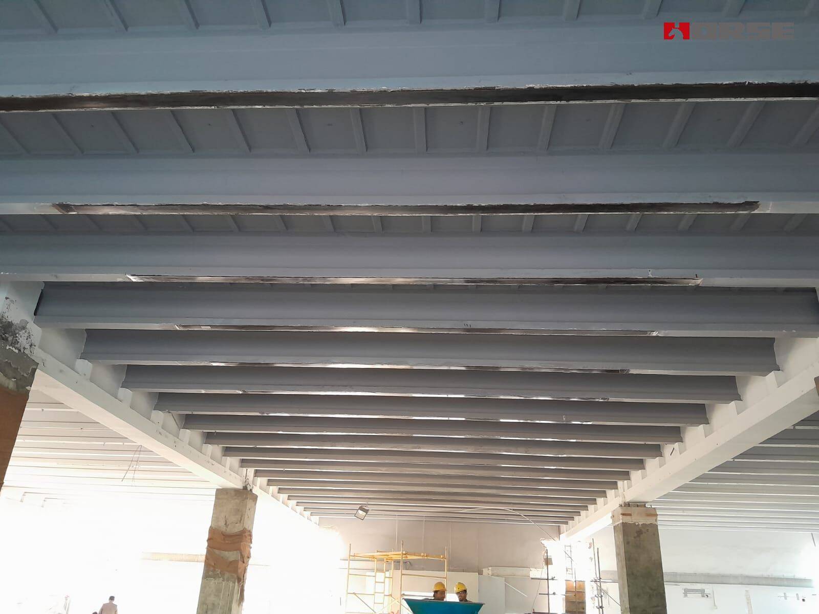 Carbon Fiber Laminate on Beams Carbon Fiber Laminate on Beams