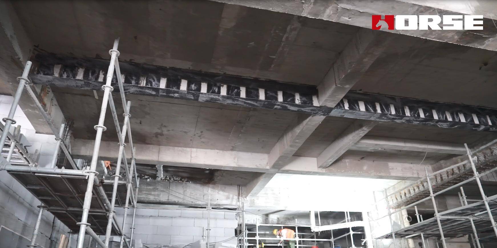 Marriott Hotel Reinforcement and Renovation with Carbon Fiber