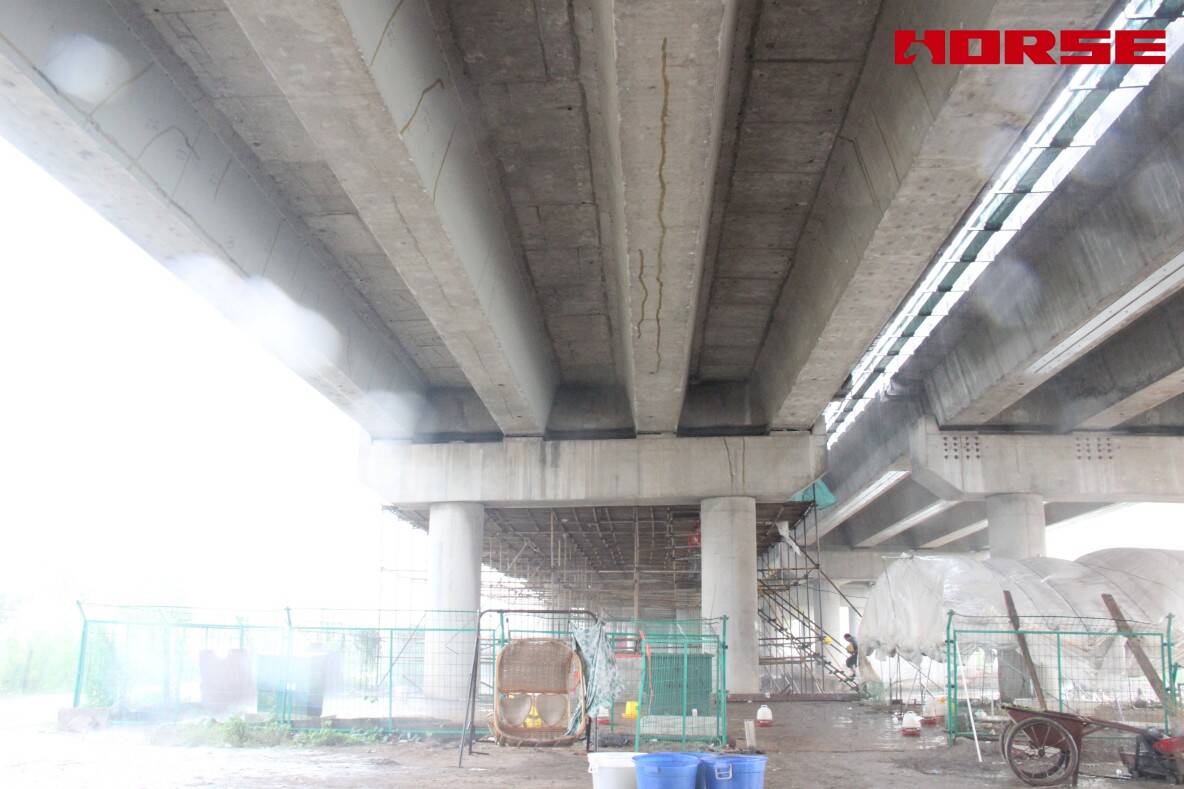 cracks repair of bridge