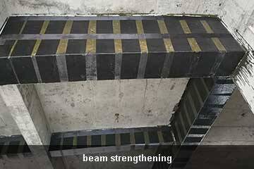 column strengthening cfrp sheet