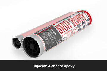 injectable epoxy anchor